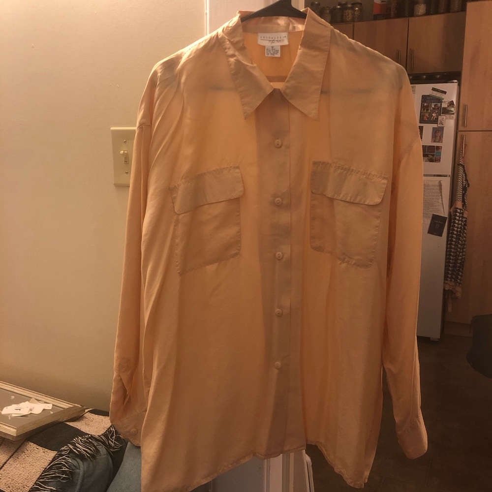 Van Heusen for Her Collection Silk Button Shirt
